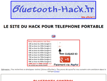 Tablet Screenshot of bluetooth-hack.fr